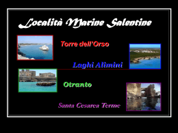 Località Marine Salentine