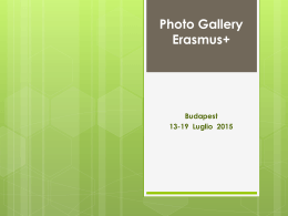 Photo Gallery Erasmus+