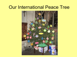 Our International Peace Tree