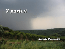 I pastori (Gabriele D`Annunzio)