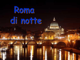 Roma di notte - Partecipiamo.it