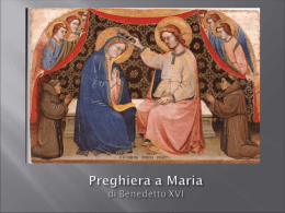 Preghiera a Maria (Benedetto XVI)