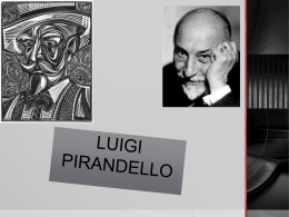 Luigi Pirandello (seconda parte)