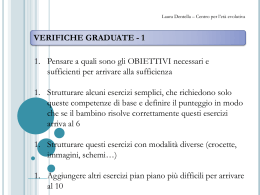 Verifiche graduate - IC Dosolo Pomponesco Viadana
