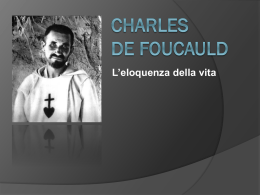 CHARLES DE FOUCAULD - Carmelo di Sicilia