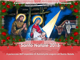 Santo Natale 2015 - Ospedale di Kamanyola