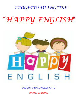 Happy English - Istituto Comprensivo di Siano