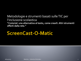 ScreenCast-O-Matic - Valentino Pietrobon