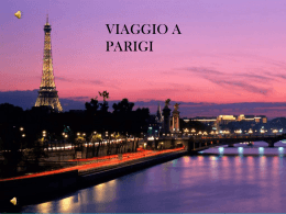 VIAGGIO VIRTUALE A PARIGI
