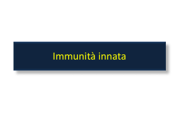 Immunità innata