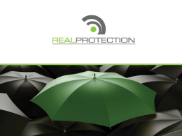 Presentazione Real Protection Srl