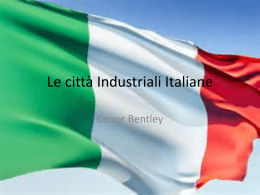 Le Citta Industriali Italiane
