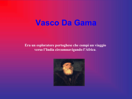 Vasco Da Gama - Un oblò sul mare