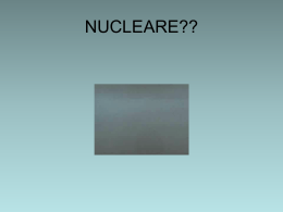 Nucleare? No grazie! Rinnovabili?