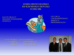 sigillature - Stars srl Studi odontoiatrici