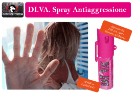 DI. VA. spray antiaggressione al peperoncino