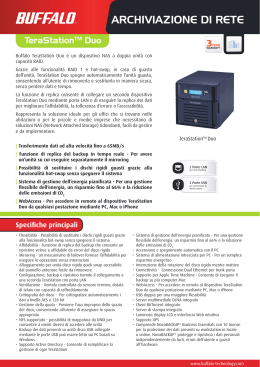 Job 809-TS-WX - TeraStation Duo Datashee-Italian.indd