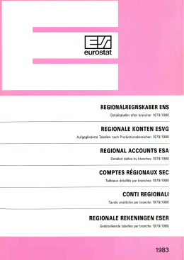 Detailtabeller efter brancher 1979/1980