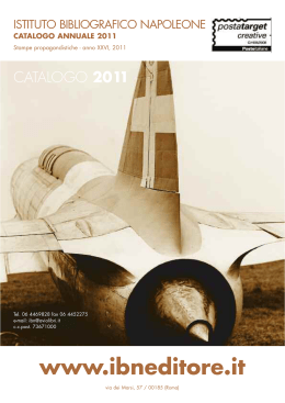 catalogo annuale 2011