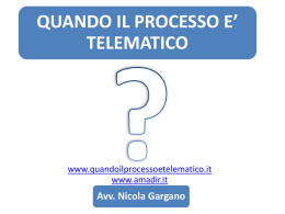 PCT slides convegno Processo Telematico
