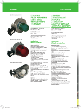 explosion proof perimetral lights & liol with iql philips technology