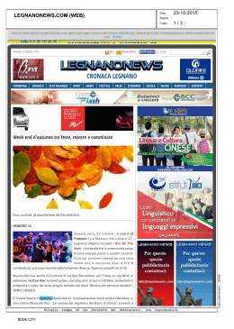 23/10/2015 Legnano News