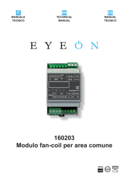 160203 Modulo fan-coil per area comune