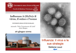 Influenza: il virus e le sue strategie
