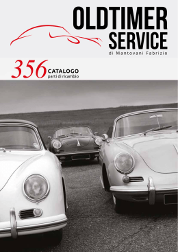 CATALOGO - Porsche Old Timer Service