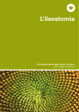 Opuscolo - L` ileostomia