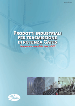 Cataloghi - Tecnica Industriale S.r.l.