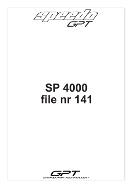 SP 4000 file nr 141
