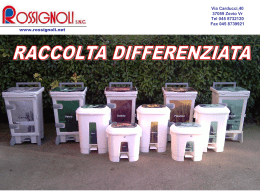 www.rossignoli.net Via Carducci,40 37059 Zevio Vr Tel 045