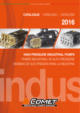 2016 industrial general catalogue / catalogo