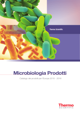 Microbiology Product Catalog, Europe (IT)