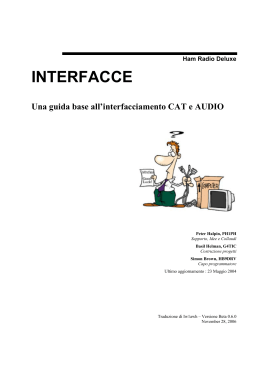 Interfacce : una guida base all`interfacciamento CAT e