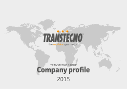TRANSTECNO Group Company Profile