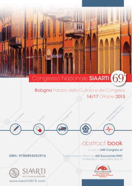 abstract book - siaarti 2015