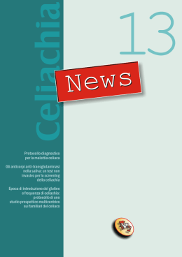 news 13 - Associazione Italiana Celiachia