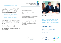 brochure in formato  - Università Carlo Cattaneo