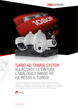 turbo hd tribrid sYstem ALLACCiAte Le CiNture L`ANALoGiCo ibrido
