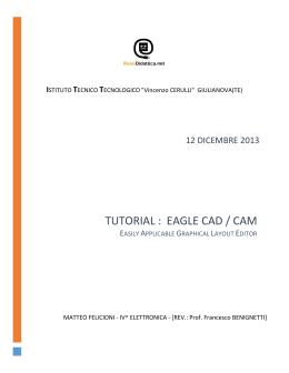 tutorial : Eagle CAD / CAM
