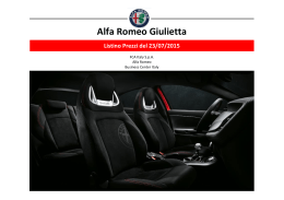 0,00 - Alfa Romeo press releases