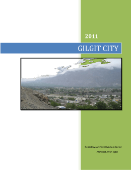 GILGIT CITY - Urban Observatory