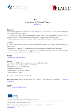 LAUTC – Learn About Us Through Culture