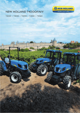 NEW HOLLAND T4OOOF/N/V
