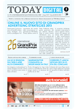 Today - GrandPrix | Advertising Strategies