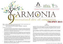 international olive oil competition