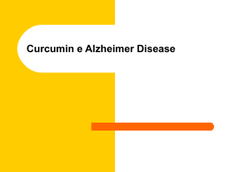 Curcumin e Alzheimer Disease
