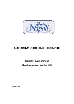 Area Amm - Autorità Portuale di Napoli